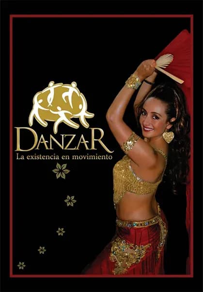 Marcela Clavijo bailando danza árabe — primera clase de Danzar